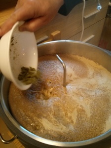 Adding the hops!